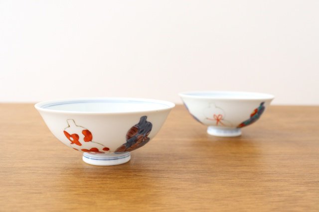 Imari Gourd Rice Bowl Small | Arita Ware