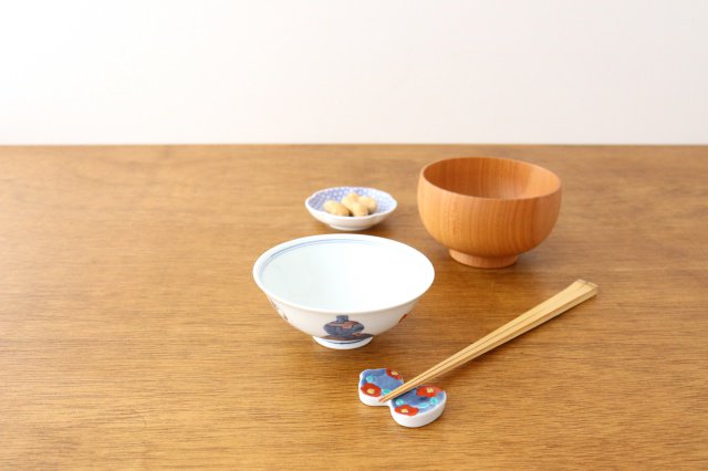 Imari Gourd Rice Bowl Small | Arita Ware