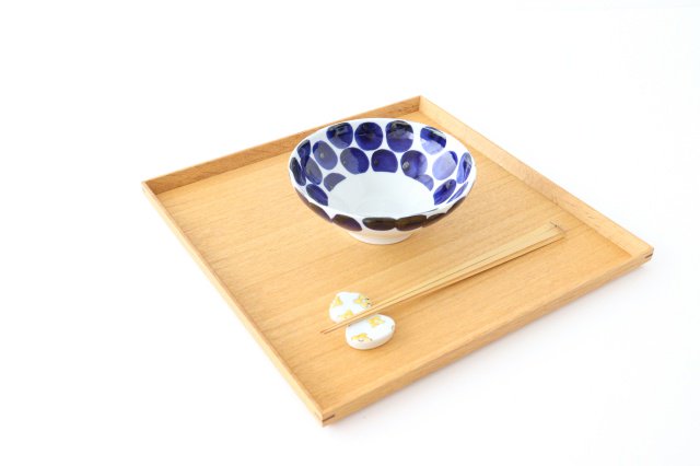 Chopstick Rest Yellow Flower Imari Groud | Hashioki Arita Ware