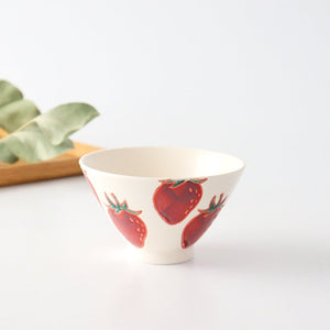 Rice Bowl Strawberry  | Hasami Ware