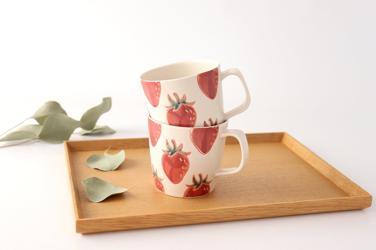 fruits  Mug Strawberry | Hasami Ware