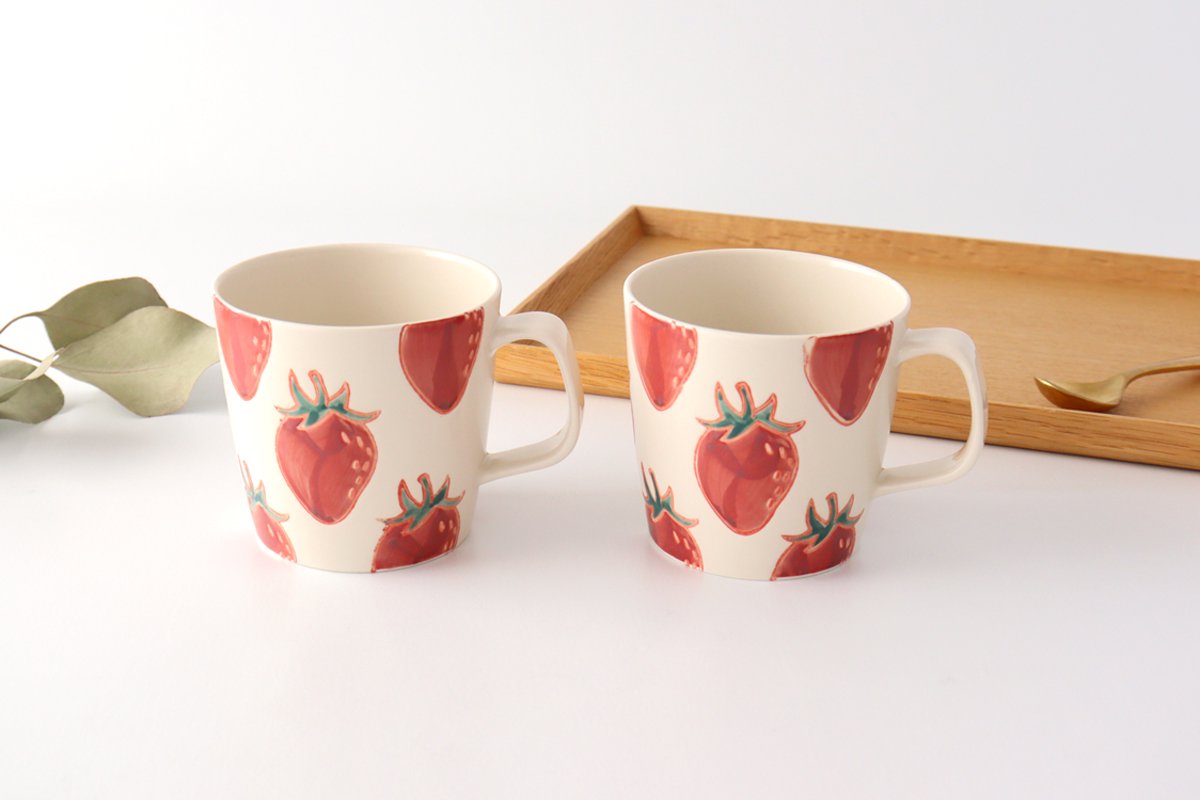 fruits  Mug Strawberry | Hasami Ware