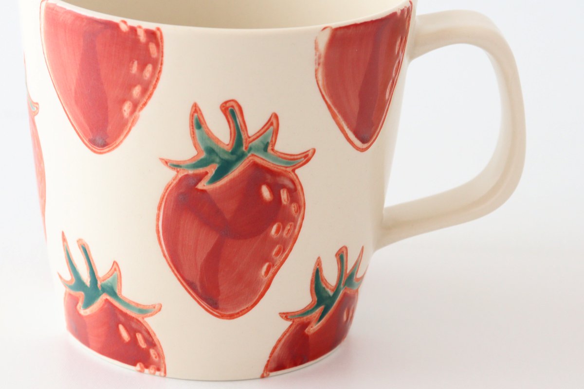 fruits  Mug Strawberry | Hasami Ware