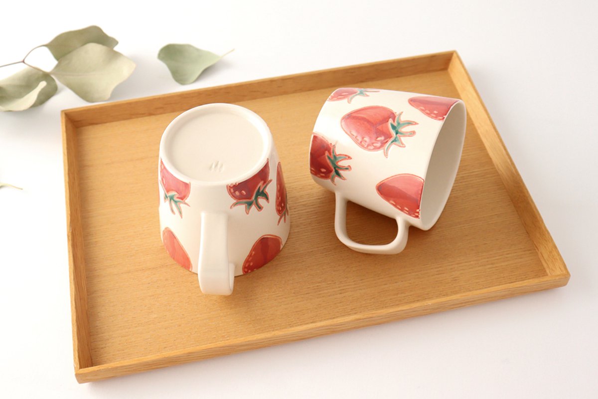 fruits  Mug Strawberry | Hasami Ware