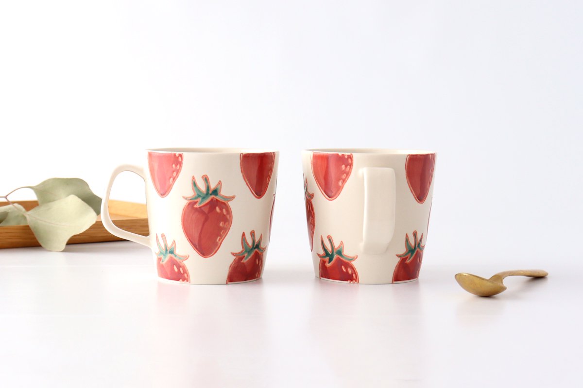 fruits  Mug Strawberry | Hasami Ware