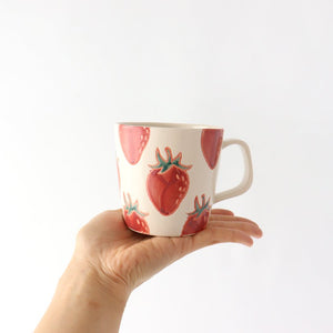 fruits  Mug Strawberry | Hasami Ware