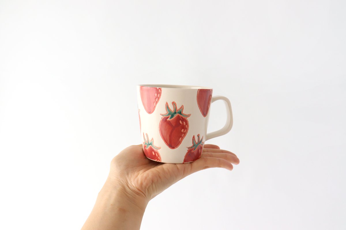 fruits  Mug Strawberry | Hasami Ware