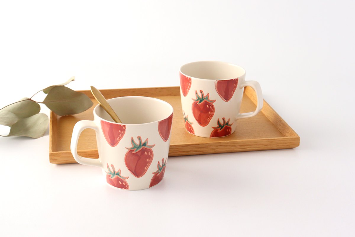 fruits  Mug Strawberry | Hasami Ware