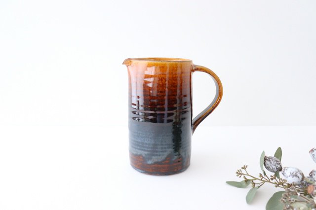 Candy glaze pitcher large pottery Furuya Seisho