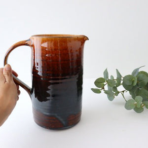 Candy glaze pitcher large pottery Furuya Seisho