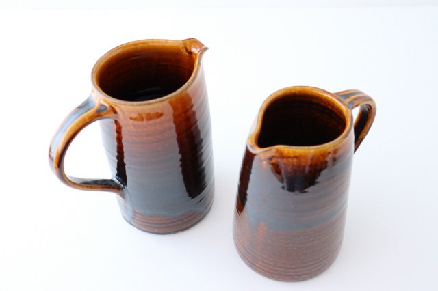 Candy glaze pitcher large pottery Furuya Seisho