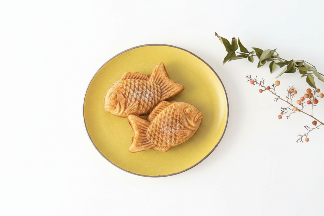 kei Large Plate Mustard | Mino Ware