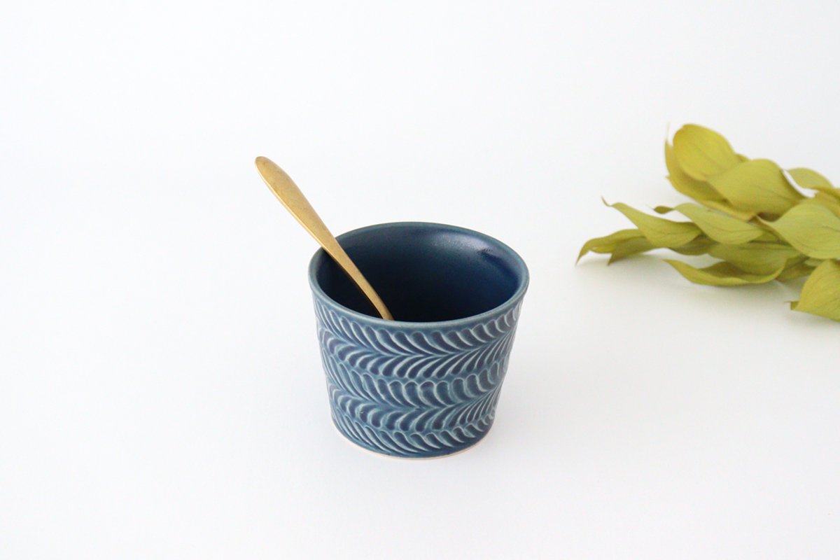 Cup denim pottery rosemary Hasami ware