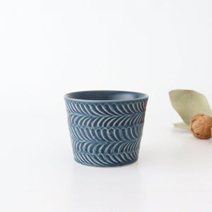 Cup denim pottery rosemary Hasami ware