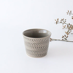 Cup Gray Pottery Rosemary Hasami Ware