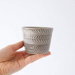 Cup Gray Pottery Rosemary Hasami Ware