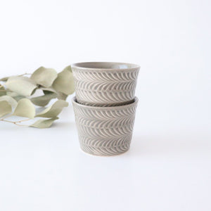 Cup Gray Pottery Rosemary Hasami Ware