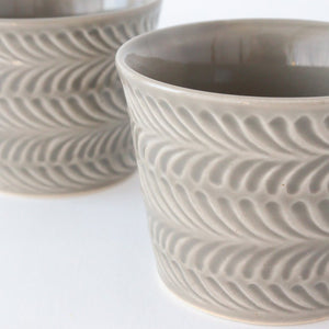 Cup Gray Pottery Rosemary Hasami Ware