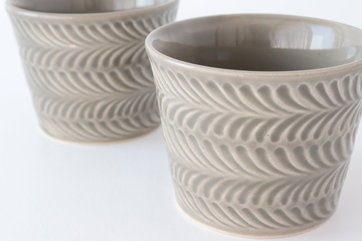 Cup Gray Pottery Rosemary Hasami Ware