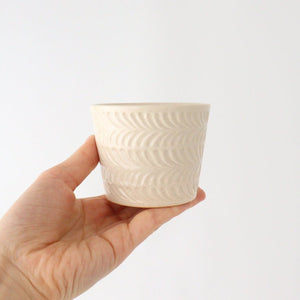 Cup Ivory Pottery Rosemary Hasami Ware