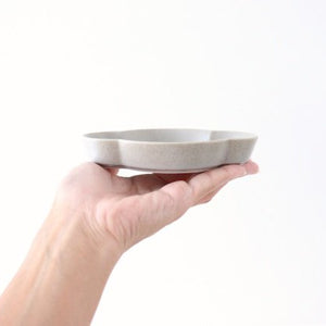 Oval Small Plate Gray | Mino Ware