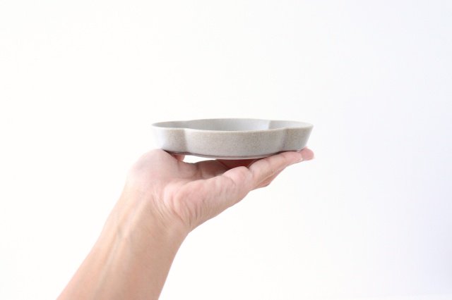 Oval Small Plate Gray | Mino Ware