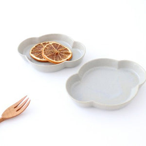 Oval Small Plate Gray | Mino Ware