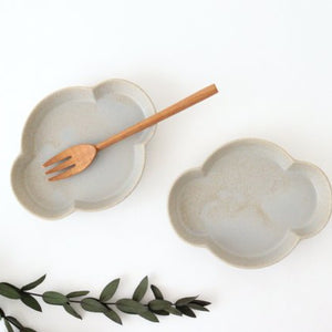 Oval Small Plate Gray | Mino Ware