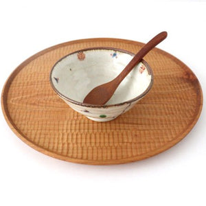 Minami Kiln Rice Bowl Red Pattern | Mino Ware