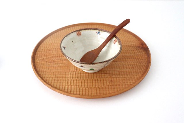 Minami Kiln Rice Bowl Red Pattern | Mino Ware