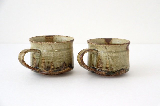 Mino mug pottery Minami kiln Mino ware