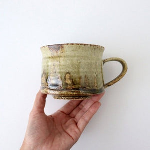 Mino mug pottery Minami kiln Mino ware