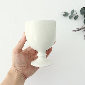 [Uchiru special order] Wine cup Yuzuhada Shino porcelain calme Hasami ware