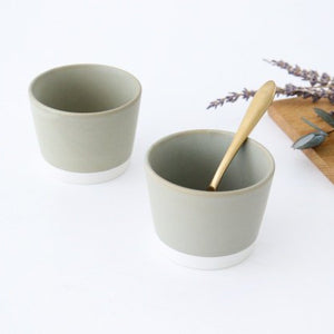 [Uchiru special order] Free cup mat porcelain calme Hasami ware