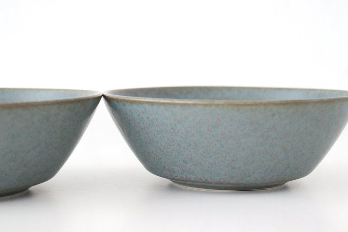 Bowl S Dark Gray Porcelain Cuole Mino Ware