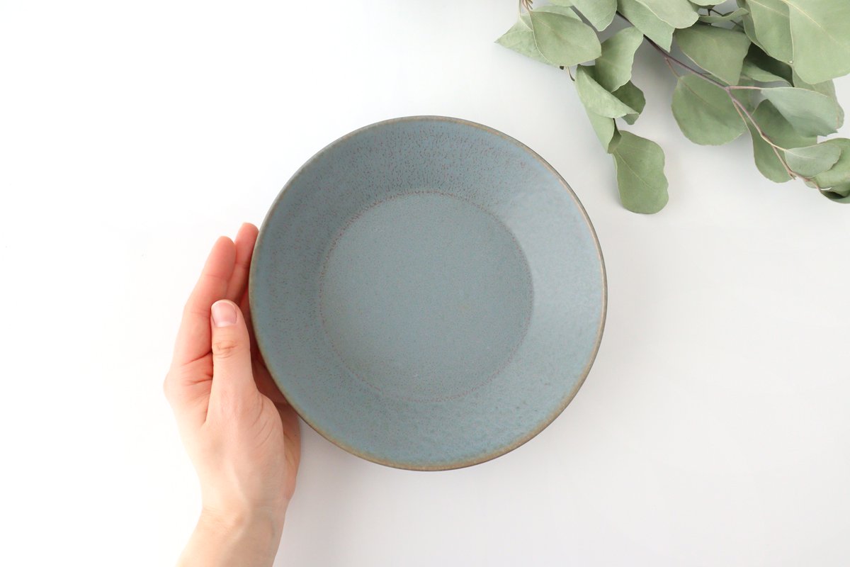 Bowl M Dark Gray Porcelain Cuole Mino Ware