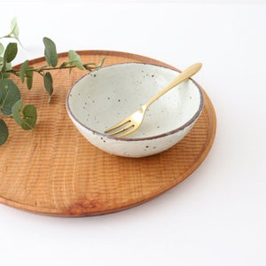 Small Round Bowl White | Kobachi Shigaraki Ware