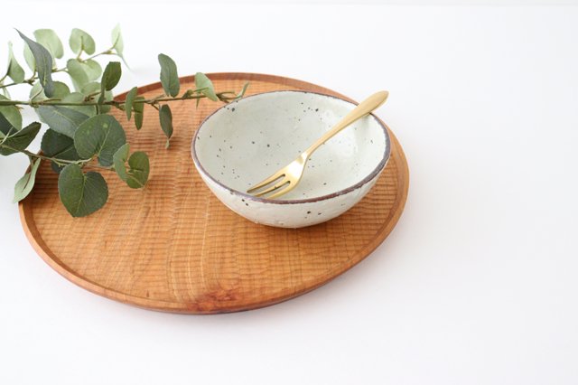 Small Round Bowl White | Kobachi Shigaraki Ware