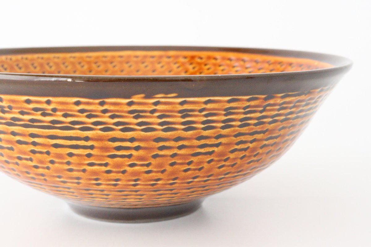 Noodle Bowl Tobikanna | Ramen Bowl Shigaraki Ware