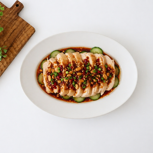 Kosen Kiln Oval Plate White L | Banko Ware