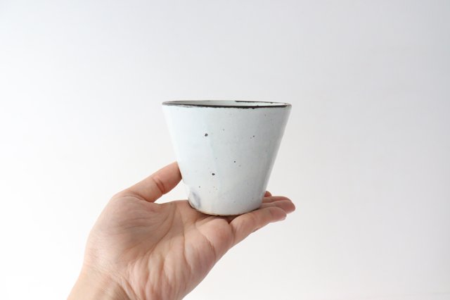 Powder cup pottery Shigaraki ware