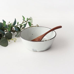 Deep Bowl Kohiki | Serving Bowl Shigaraki Ware