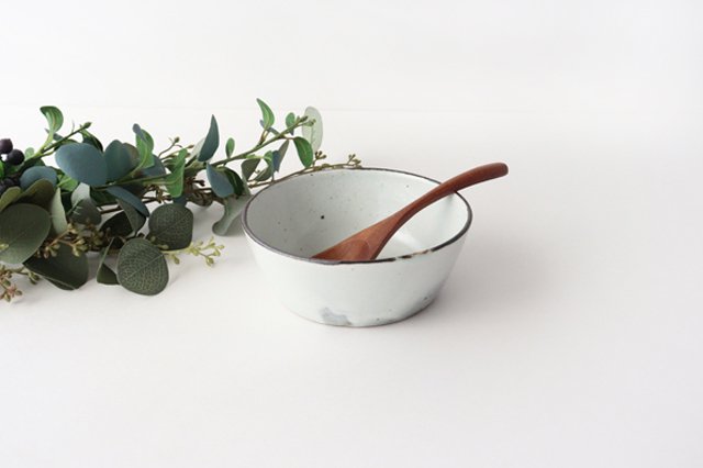 Deep Bowl Kohiki | Serving Bowl Shigaraki Ware