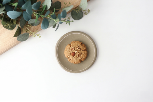 Small Round Plate Brown | Shigaraki Ware