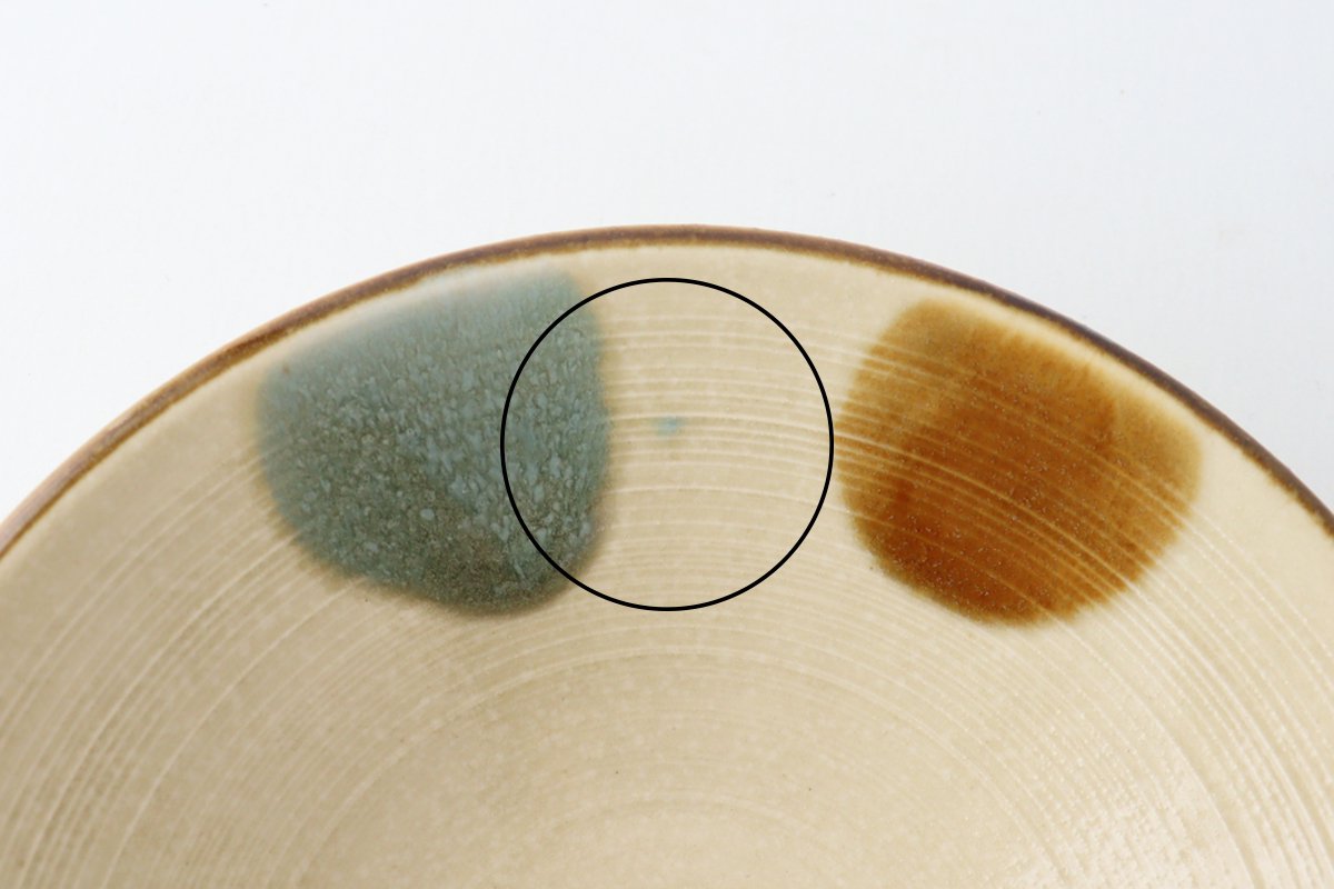 Ryukyu Drop Shallow Bowl S | Kobachi Mino Ware