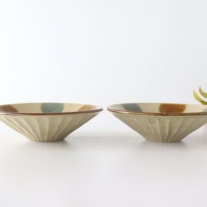 Ryukyu Drop Shallow Bowl S | Kobachi Mino Ware