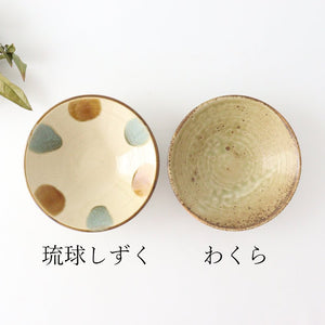 Ryukyu Drop Shallow Bowl S | Kobachi Mino Ware