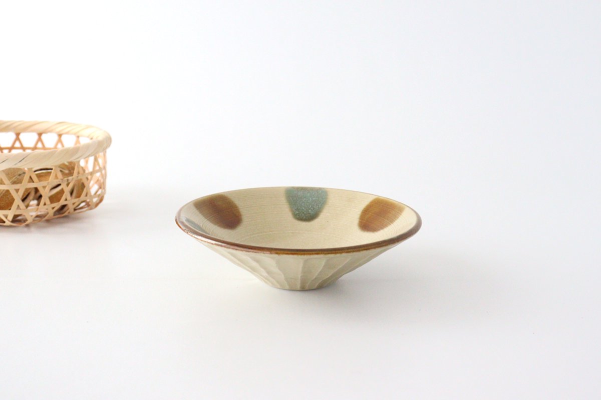 Ryukyu Drop Shallow Bowl S | Kobachi Mino Ware