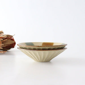 Ryukyu Drop Shallow Bowl S | Kobachi Mino Ware