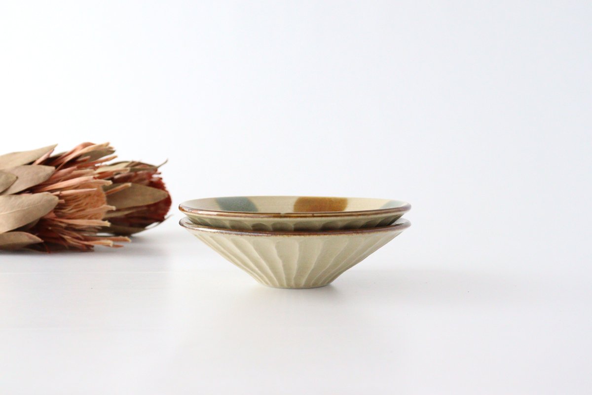 Ryukyu Drop Shallow Bowl S | Kobachi Mino Ware